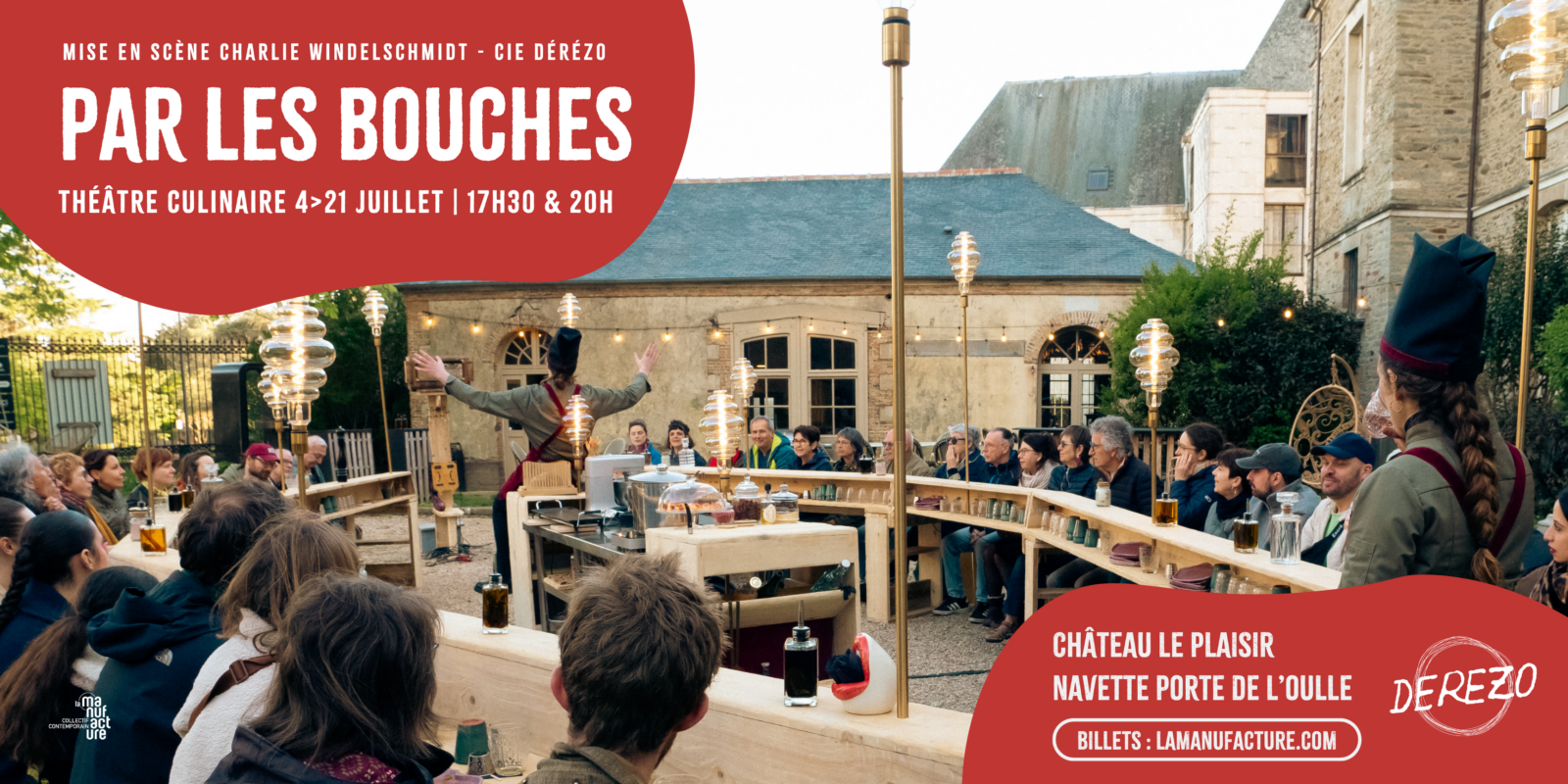 Par les bouches à Avignon - Dérézo